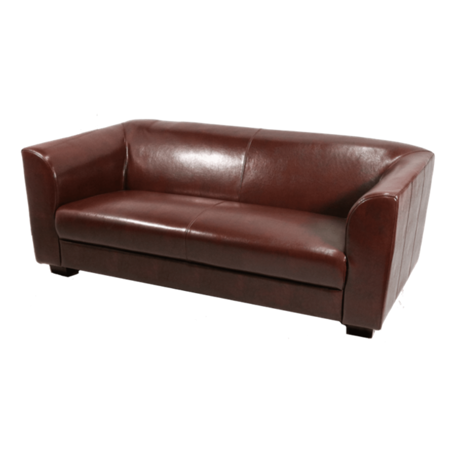 Maroon 3er Sofa